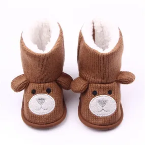 Bear-y Cozy Slipper Boots