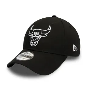 Chicago Bulls Essential Outline Black 9FORTY Cap