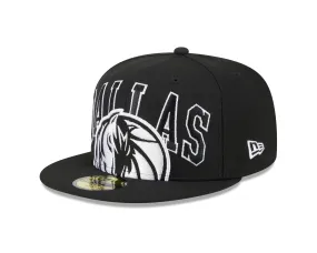 DALLAS MAVERICKS NEW ERA BLACK DALLAS HORSEHEAD FITTED CAP