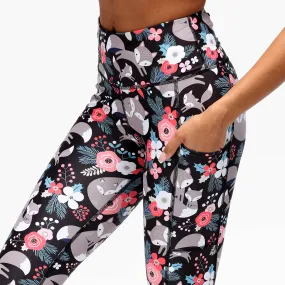 Foxy Floral Capri