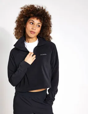 Glacial II Casual Cropped Fleece - Black