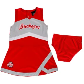 Infant Ohio State Buckeyes Cheer Captain Set